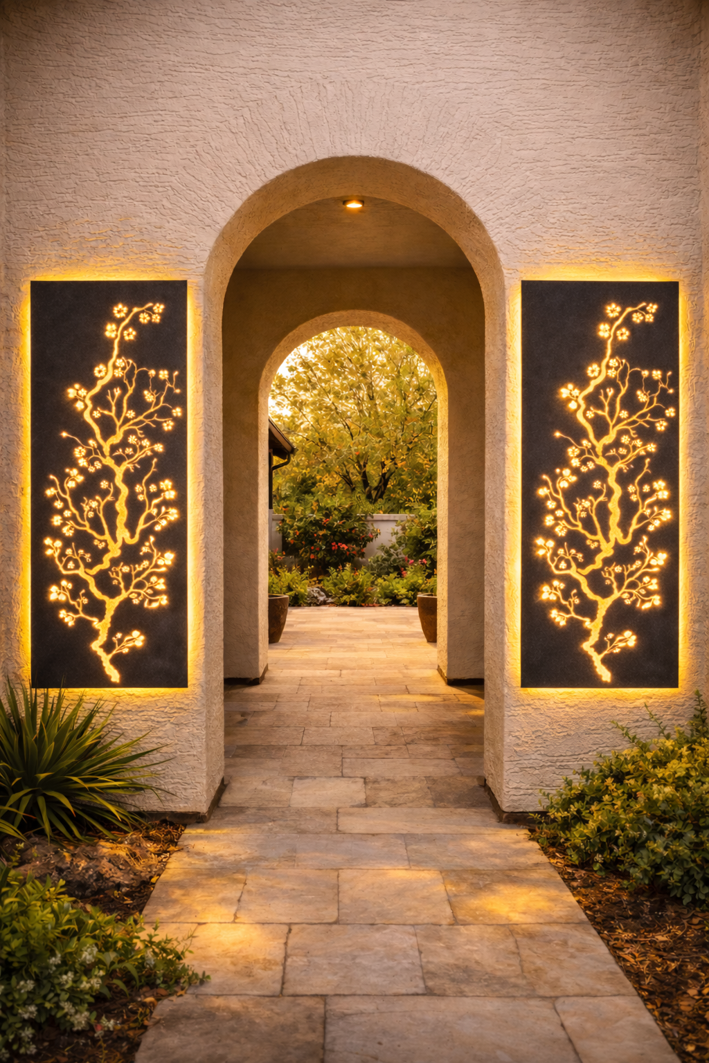 Laser-Cut Cherry Blossom Panel - FREE SHIPPING