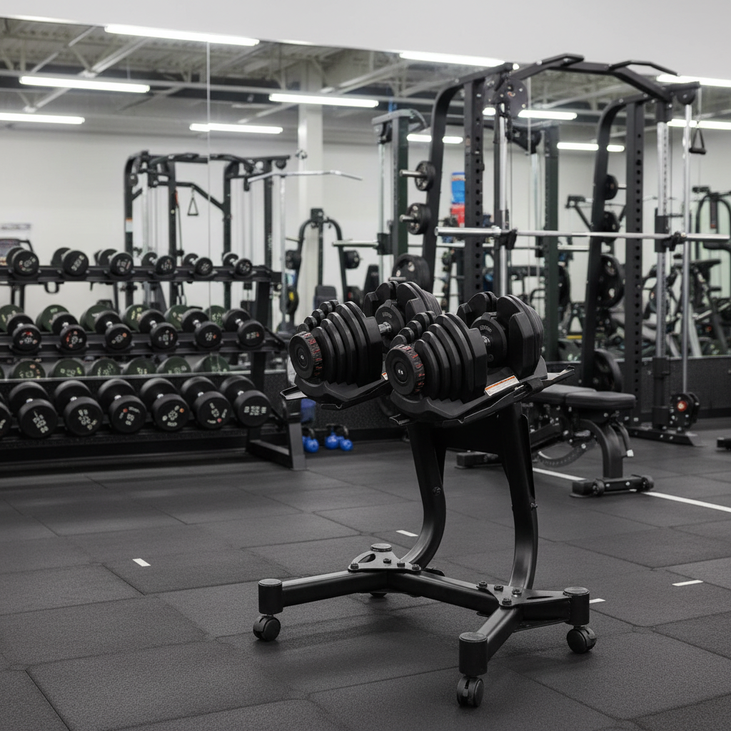 1090 Adjustable Dumbbell Set — product view 4