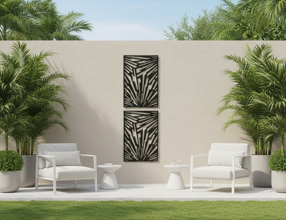 Laser-Cut Art Deko Panel - FREE SHIPPING