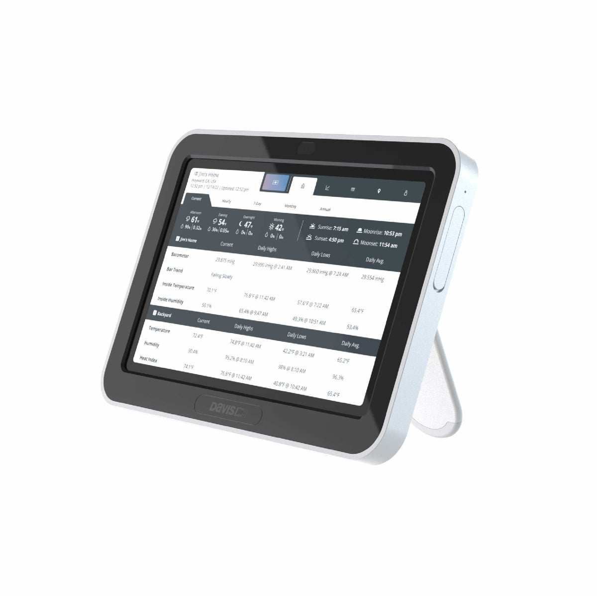 Vantage Vue Weather Station with WeatherLink Console - SKU 6242, 6242M
