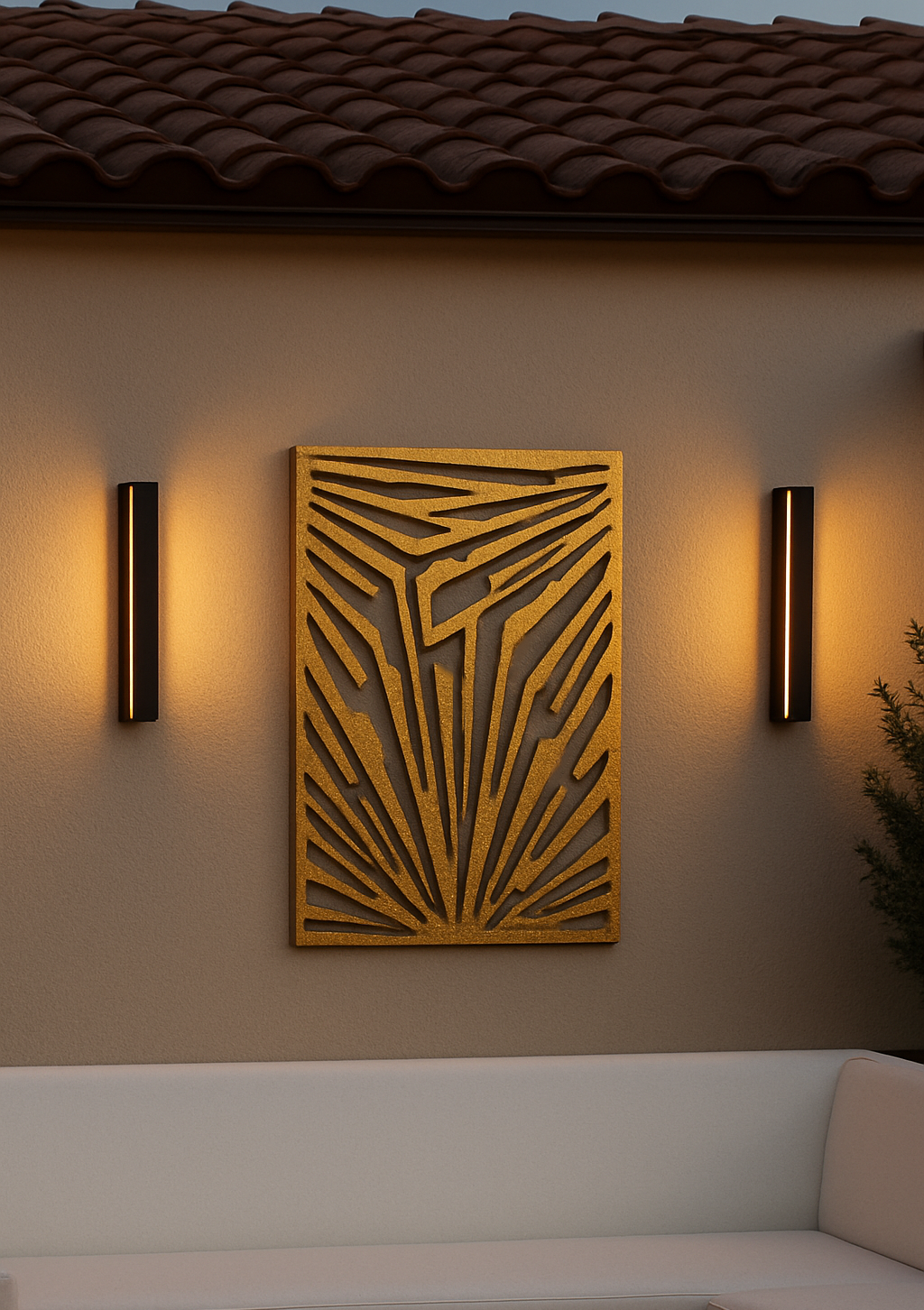 Laser-Cut Art Deko Panel - FREE SHIPPING