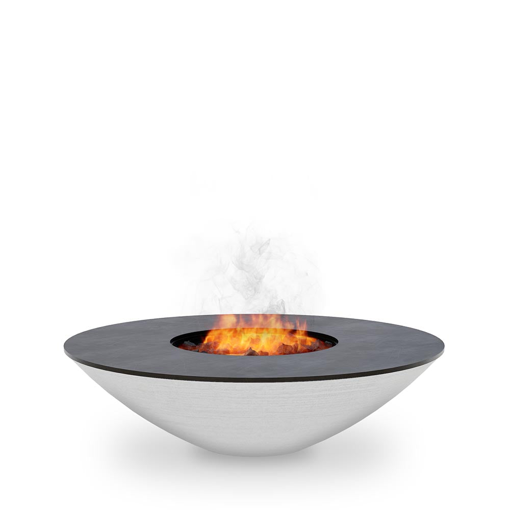 Arteflame 40" Stainless Steel Fire Pit Grill with Cooktop