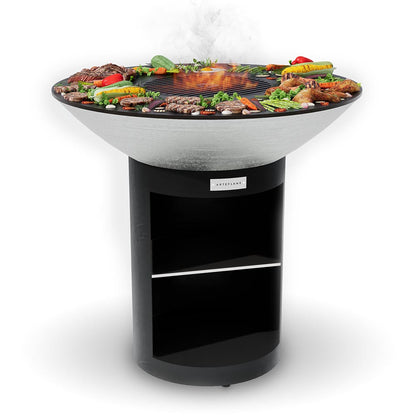 Arteflame 40" Stainless Steel Grill & Griddle — Storage Base