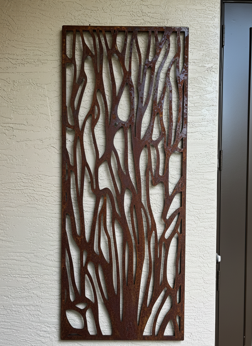 Laser-Cut Coral Panel - FREE SHIPPING