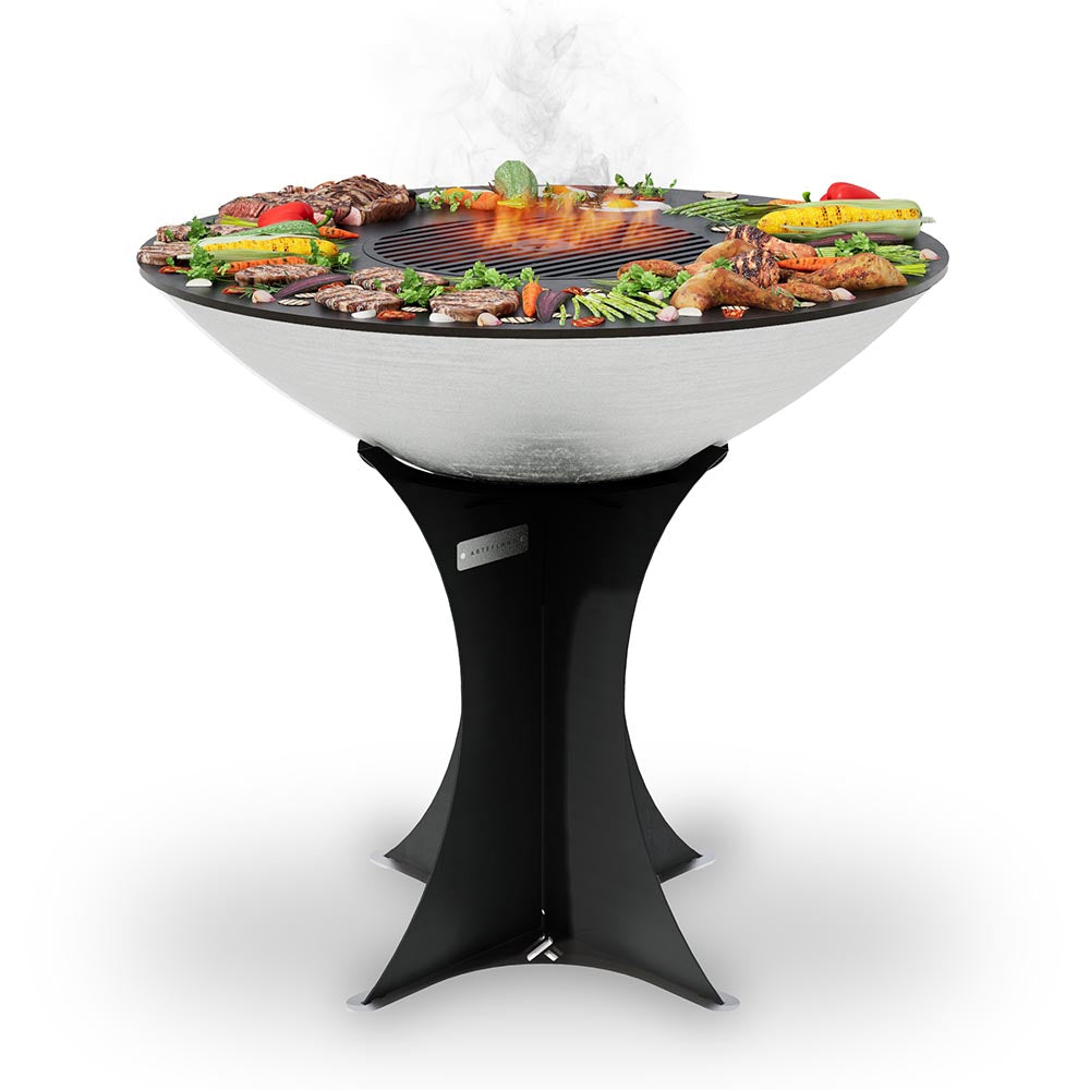 Arteflame 40" Stainless Steel Grill & Griddle — Euro Base