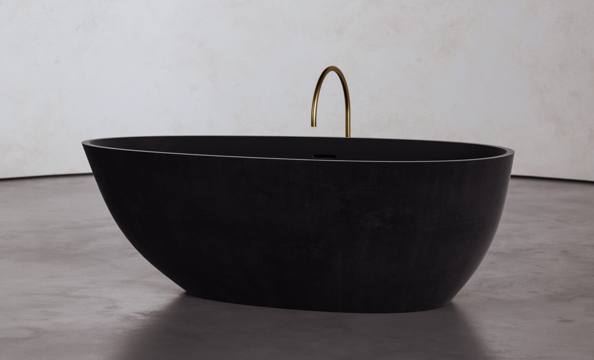 Freestanding Egg shape bathtub
