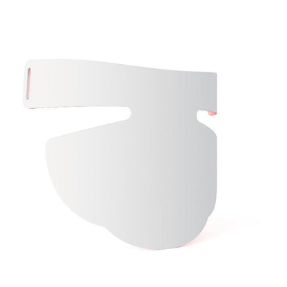 The Noor 2.0 LED Light Therapy Neck & Chest Mask shown alone against a white background.