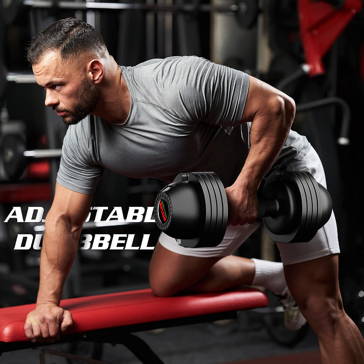 Adjustable Dumbbell Set 22Lbs Pair Adjustable Dumbbell- Perfect for Strength Training and Fitness Workouts — product view 8