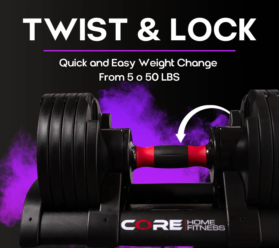 Adjustable Dumbbell Set — product view 2
