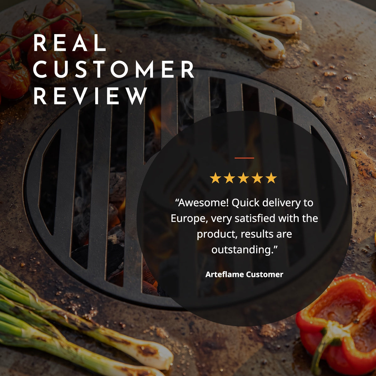 Arteflame Griddle Insert for Big Green Egg® — Grill & Griddle Kit