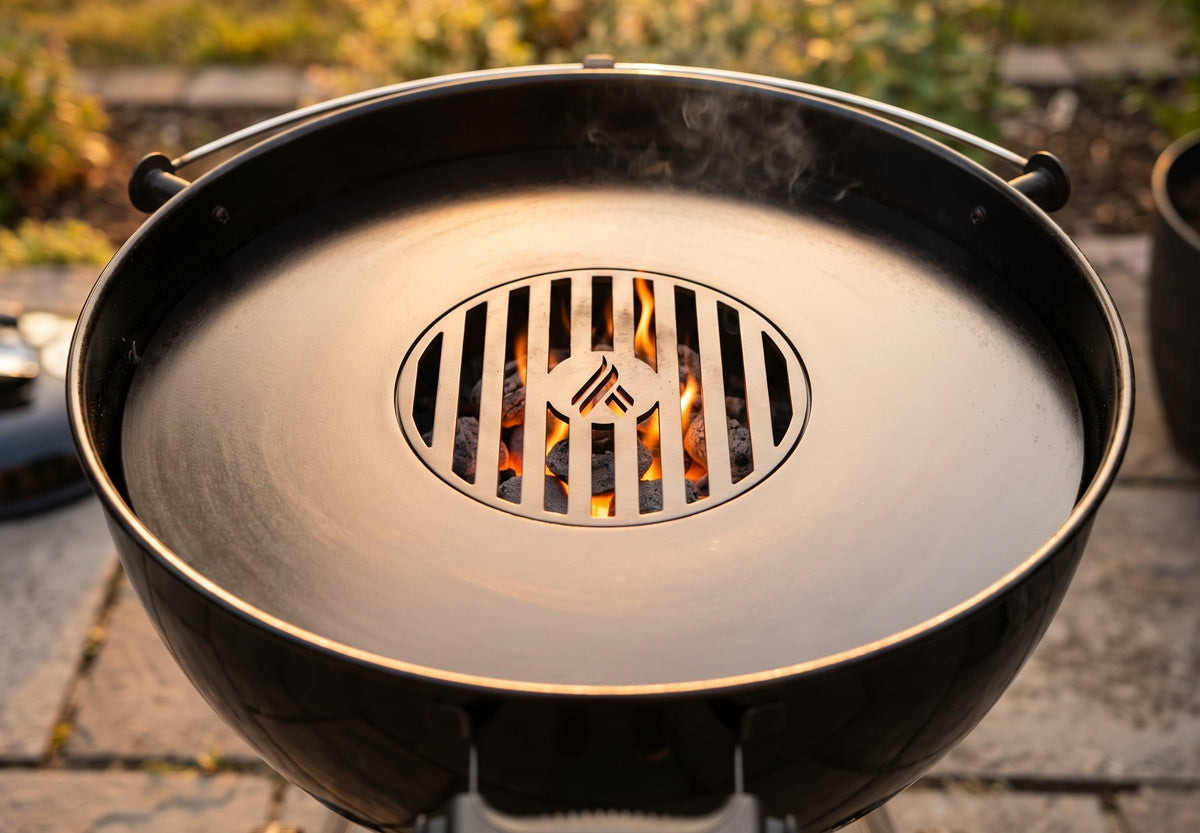 Arteflame Griddle Insert for Weber® Kettle — Grill & Griddle Kit
