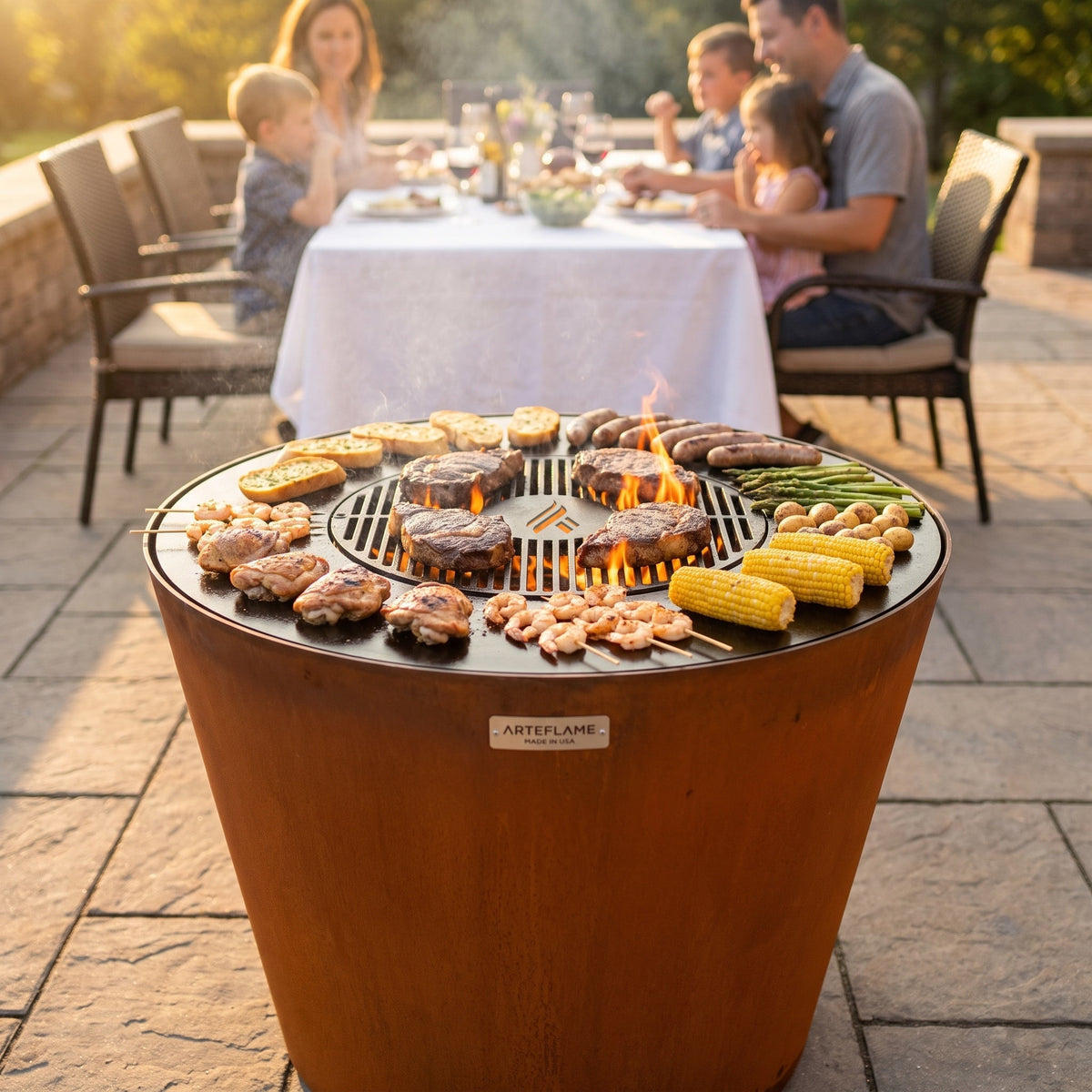 Arteflame ONE30 — 30" Flat-Top Charcoal Grill