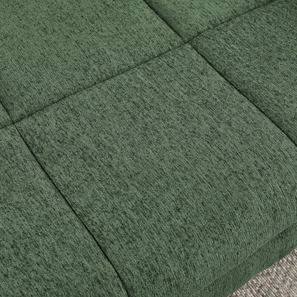 Soft and Comfortable Pet Bed for Big and Oversized Dogs with Armrests - Olive Green