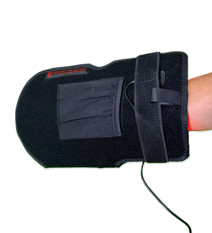Red Light Pro Devices Red Light Therapy Hand & Wrist Glove  13.5" x 7.5"| 1080 High-Power LEDs + 12V Car Adapter