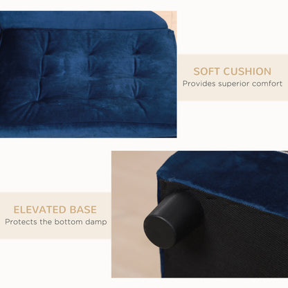Luxury Dog Bed with Hidden Storage - Small Dogs