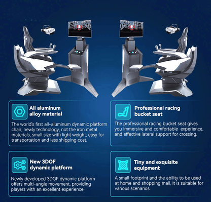 Virtual Reality Game 9D Flight Simulator