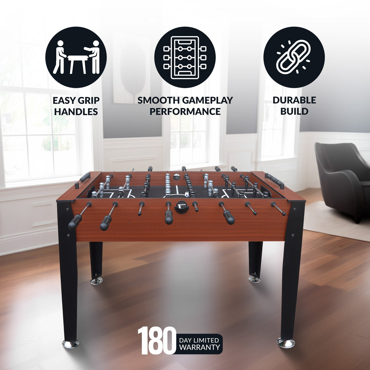 Hathaway Dynasty 54-in Foosball Table